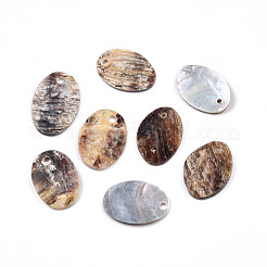 Natural Akoya Shell Pendants&nbsp;SHEL-N026-201