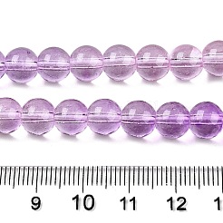 Baking Paint Transparent Glass Beads&nbsp;X-DGLA-M001-8mm-01