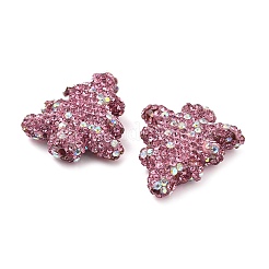 Christmas Tree Polymer Clay Rhinestone Beads&nbsp;CLAY-NH0001-14J