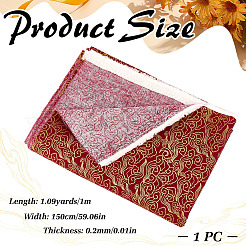 Cloud Pattern Japanese Style Cotton Fabric&nbsp;DIY-WH0308-828A