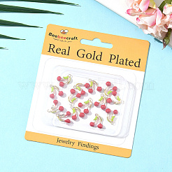 14Pcs Brass Charms&nbsp;KK-BBC0017-50