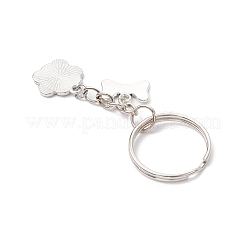 Alloy Enamel Pendants Keychain&nbsp;KEYC-JKC01268