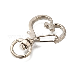 Alloy Swivel Clasps&nbsp;FIND-A045-01B-P