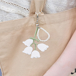 1Pc Flower Alloy Pendant Decorations&nbsp;KEYC-LP0001-25A