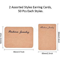 Cardboard Hair Clip Display Cards Set&nbsp;CDIS-PH0001-08