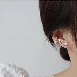 Alloy Crystal Rhinestone Stud Earrings&nbsp;FS-WGE6FC8-01