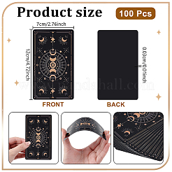100Pcs Rectangle Paper Tarot Cards&nbsp;DIY-NB0015-45