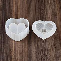 Heart DIY Candle Cup Silicone Molds&nbsp;LS-DIY-Q037-11A