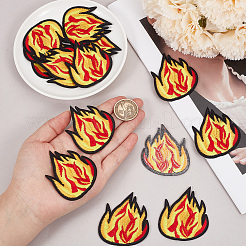 14Pcs Polyester Clothing Patches&nbsp;DIY-CY0003-57