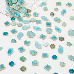 500G 4 Styles Porcelain Mosaic Tiles&nbsp;PORC-SP0001-20