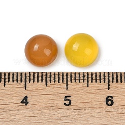 Natural Yellow Agate Cabochons&nbsp;G-K348-07C-03