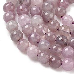 Natural Madagascar Rose Quartz Beads Strands&nbsp;G-Z115-C02-6mm