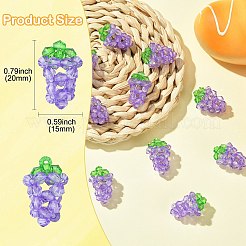Handmade Acrylic Bead Pendants&nbsp;PALLOY-CJ00078