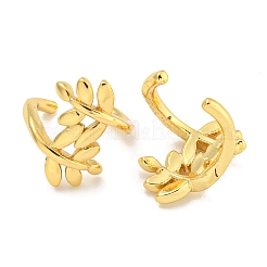 Brass Cuff Earrings for Women&nbsp;EJEW-C104-123G