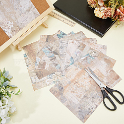 24Pcs 12 Styles Scrapbook Paper Pads&nbsp;DIY-WH0028-48A