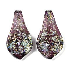 Lampwork Big Pendants&nbsp;FOIL-K003-01