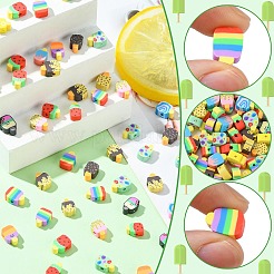 200Pcs Handmade Polymer Clay Beads&nbsp;CLAY-CJ0001-69