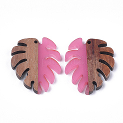 Resin & Walnut Wood Pendants&nbsp;RESI-S358-57D