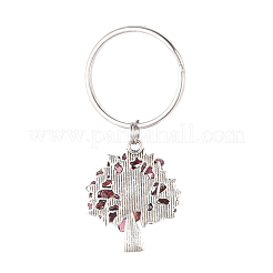 Chip Natural Garnet Keychain&nbsp;X-KEYC-JKC00219-05