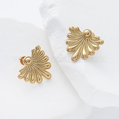 European Style 304 Stainless Steel Stud Earrings&nbsp;JJ8513