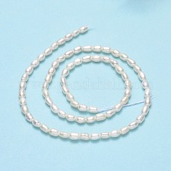 Natural Cultured Freshwater Pearl Beads Strands&nbsp;PEAR-J006-03E