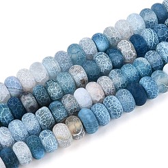 Natural Weathered Agate Beads Strands&nbsp;G-N357-13A-01