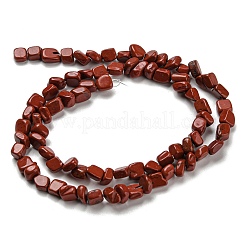 Natural Red Jasper Bead Strands&nbsp;G-F465-36A