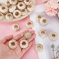 30Pcs Pine Wood Display Pedestals for Doll&nbsp;AJEW-GA0008-70