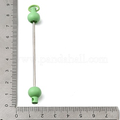 Plastic Beadable Keychain Bar for Jewelry Making DIY Crafts&nbsp;LS-AJEW-C040-01D-1