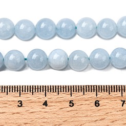 Natural Chalcedony Beads Strands&nbsp;G-S333-8mm-004-1