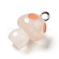 Spray Painted Luminous Resin Pendants&nbsp;RESI-A017-05D