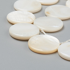 Natural Freshwater Shell Beads&nbsp;X-BSHE-I011-01A-02
