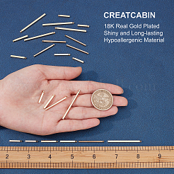 24Pcs 4 Size Brass Bar Pendants&nbsp;KK-CN0001-66