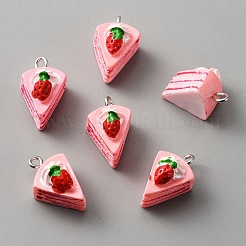 Opaque Resin Pendants&nbsp;RESI-CJC0012-18