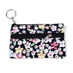 Flower Pattern Cotton Cloth Wallets&nbsp;AJEW-N003-05