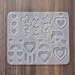 Earrings Pendants DIY Silicone Mold&nbsp;X1-DIY-Q033-07C