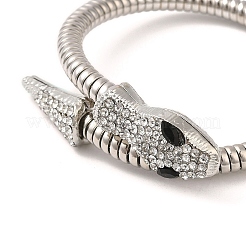 Alloy Round Snake Chain Bracelets&nbsp;BJEW-Z018-02P
