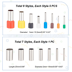 2 Sets 2 Style Plastic & Stainless Steel Clay Round Hole Cutter&nbsp;DIY-UN0004-35