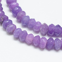 Natural White Jade Bead Strands&nbsp;X-G-R409-3x5-05
