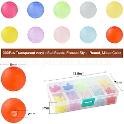 Transparent Acrylic Ball Beads&nbsp;FACR-CJ0001-02