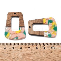 Resin and Walnut Pendants&nbsp;FIND-R051-02H