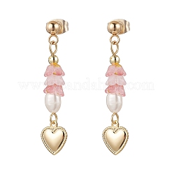 5Pair 304 Stainless Steel Dangle Stud Earrings&nbsp;EJEW-JE06391