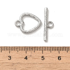 Non-Tarnish 304 Stainless Steel Toggle Clasps&nbsp;STAS-C091-01P