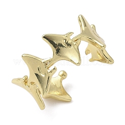 Brass Cuff Rings&nbsp;RJEW-H256-22G
