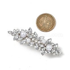 Tibetan Style Alloy Rhinestone Hair Barrettes&nbsp;LS-PHAR-P010-03P