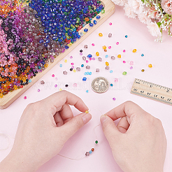 8450Pcs 2 Styles Transparent Acrylic Beads&nbsp;TACR-PH0001-84