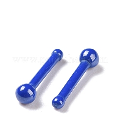 Hypoallergenic Bioceramics Zirconia Ceramic Round Ball Nose Bone Rings&nbsp;AJEW-Z014-03A