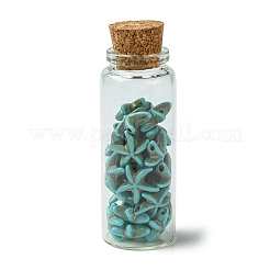 2Pcs Transparent Glass Wishing Bottle Decoration&nbsp;PALLOY-JF03374