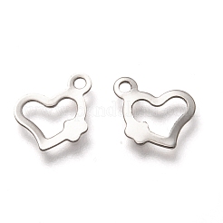 Non-Tarnish 201 Stainless Steel Charms&nbsp;STAS-B001-26P
