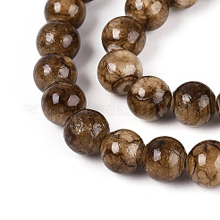 Natural Persian Jade Beads Strands&nbsp;X-G-A255-A02-04E